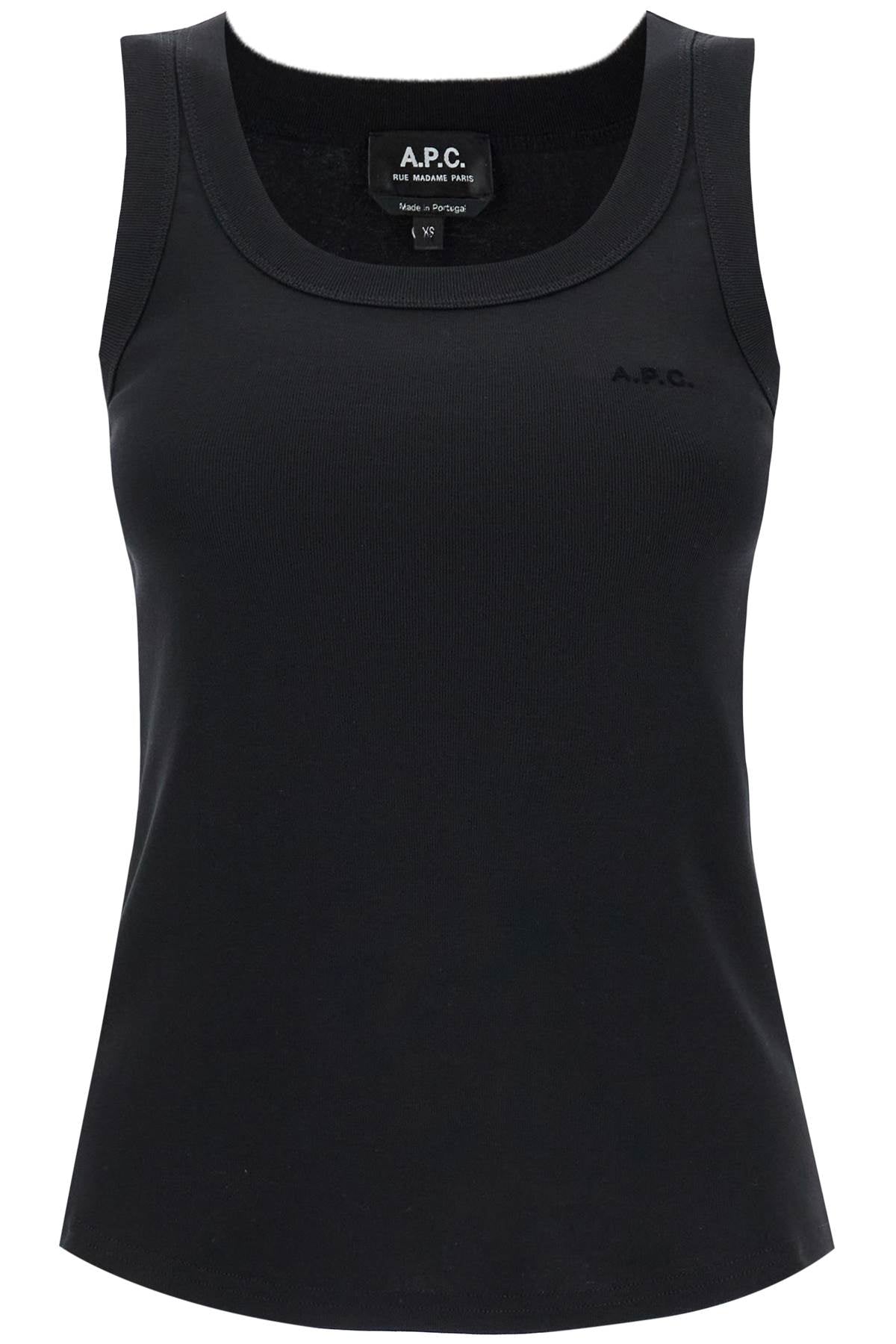 A.P.C. Agathe Tank Top For   Black