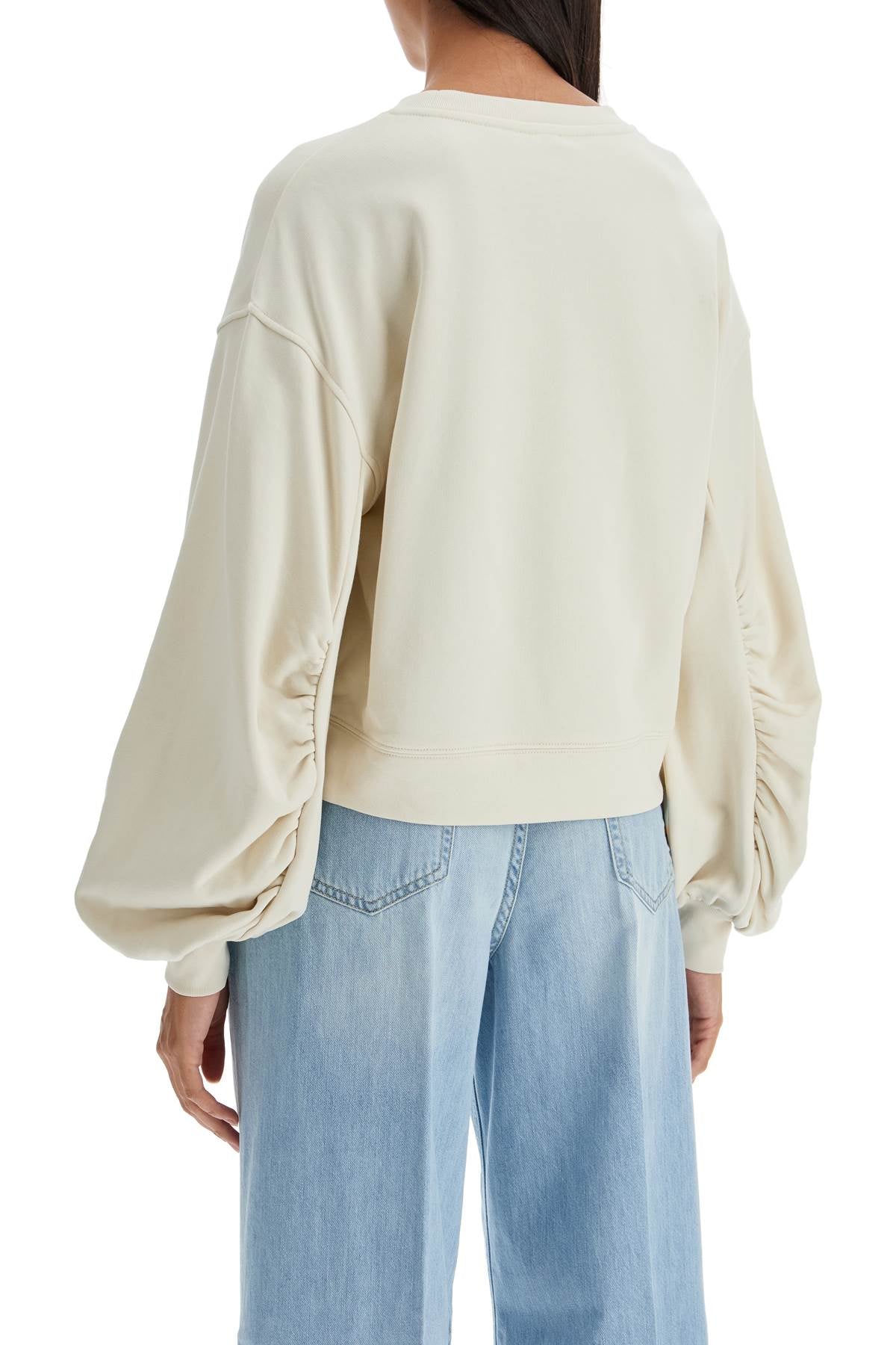 Pinko "ceresole Embroidered Sweatshirt   White