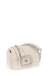 Roger Vivier Viv' Choc Clutch   White