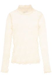 Siedres Mara Turtleneck Top   Beige