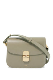 A.P.C. Grace Small Shoulder Bag   Green