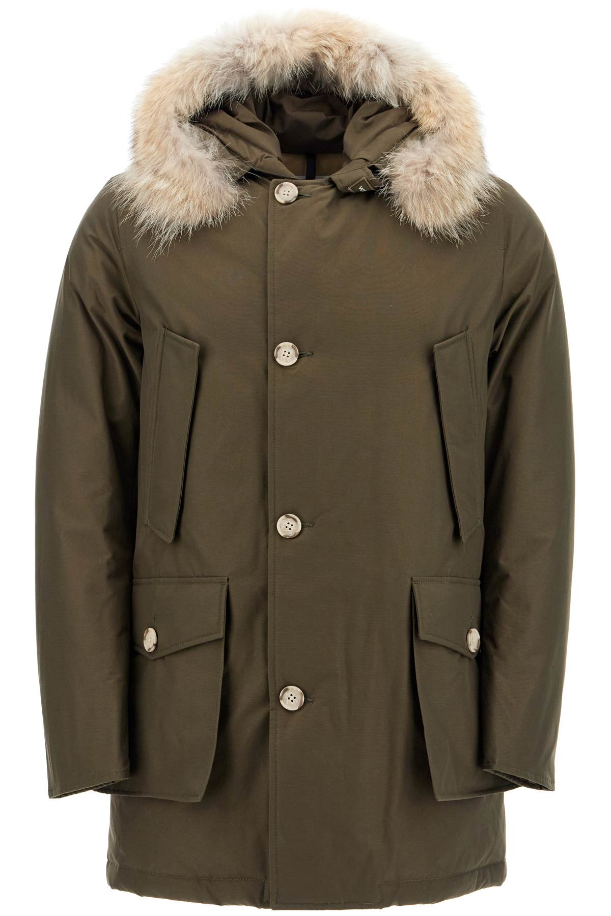 Woolrich "arctic Parka In Ramar Cloth   Khaki