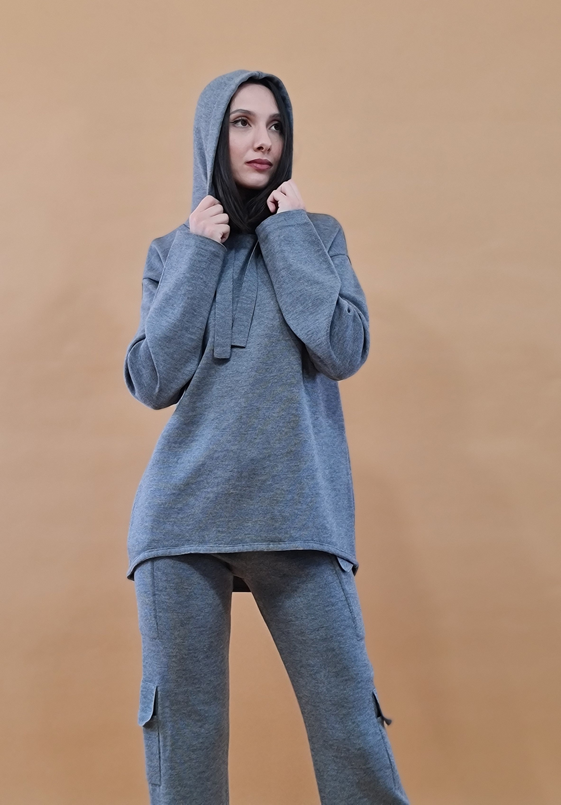 Silenzio Merino Oversize Hoodie