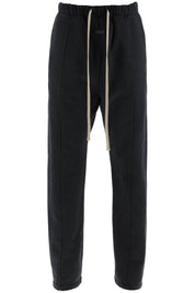 Fear Of God Replace With Double Quotebrushed Cotton Joggers For   Black