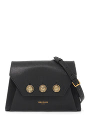 Balmain Emblem Clutch   Black