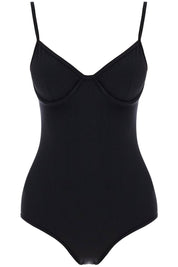 Toteme One Piece Swimsuit With Under   Black