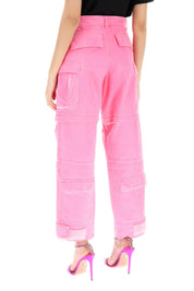 Darkpark Julia Cargo Pants   Fuchsia