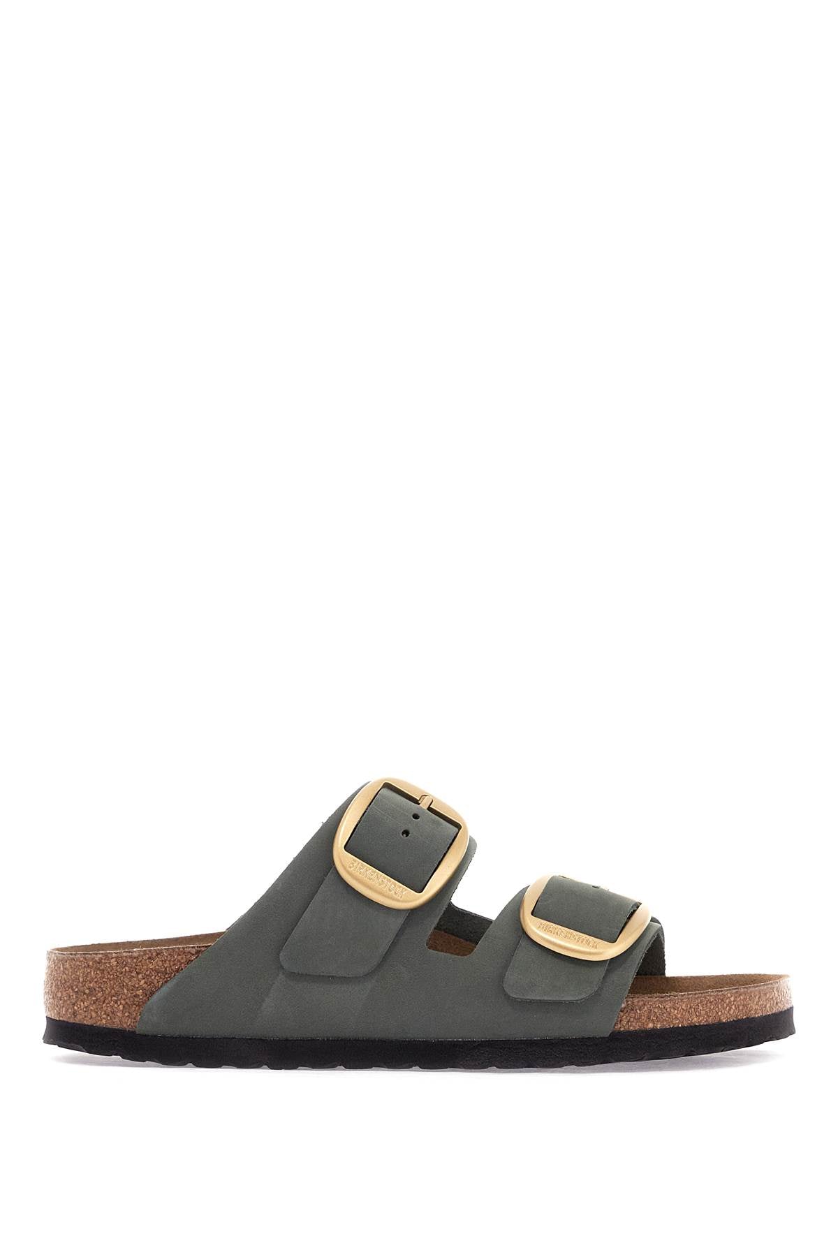 Birkenstock Big Buckle Arizona Slides   Green