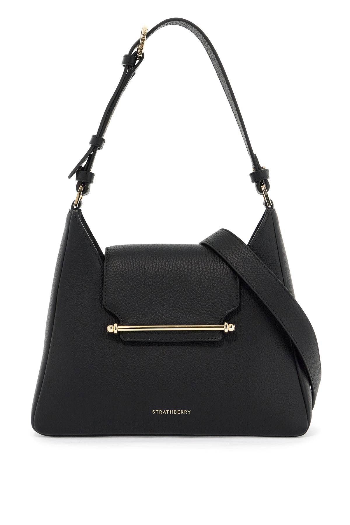 Strathberry Multress Hobo Bag   Black