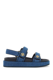 Tory Burch Denim Kira Sandals For   Blue