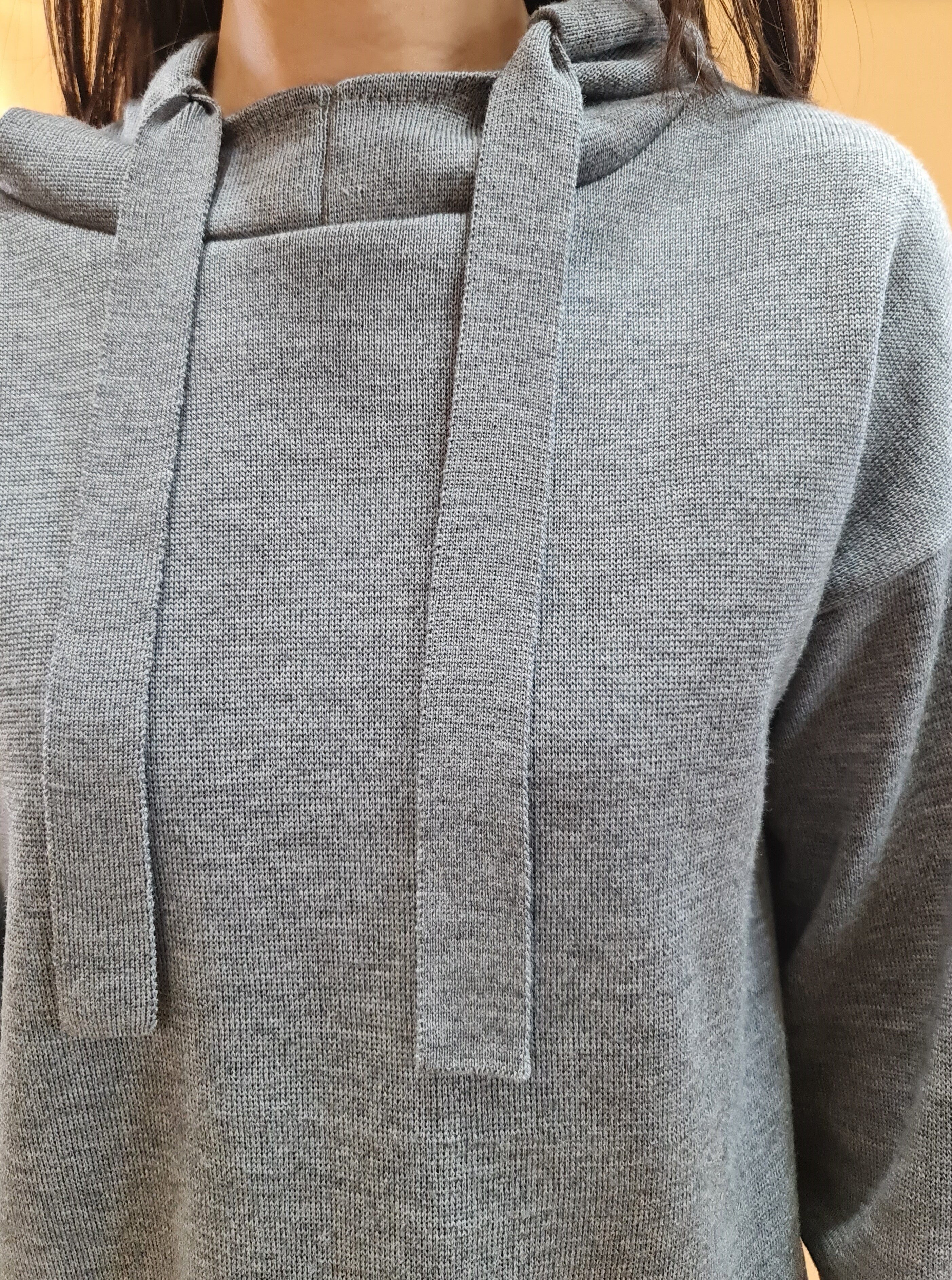 Silenzio Merino Oversize Hoodie