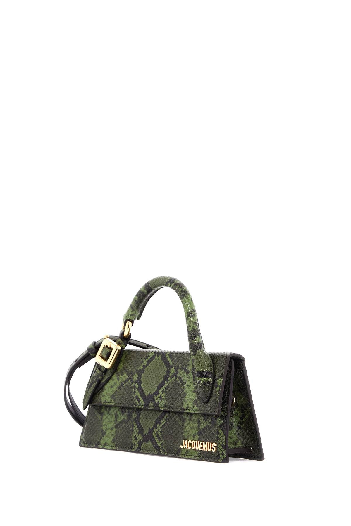 Jacquemus Le Chiquito Long Boucle Bag   Green