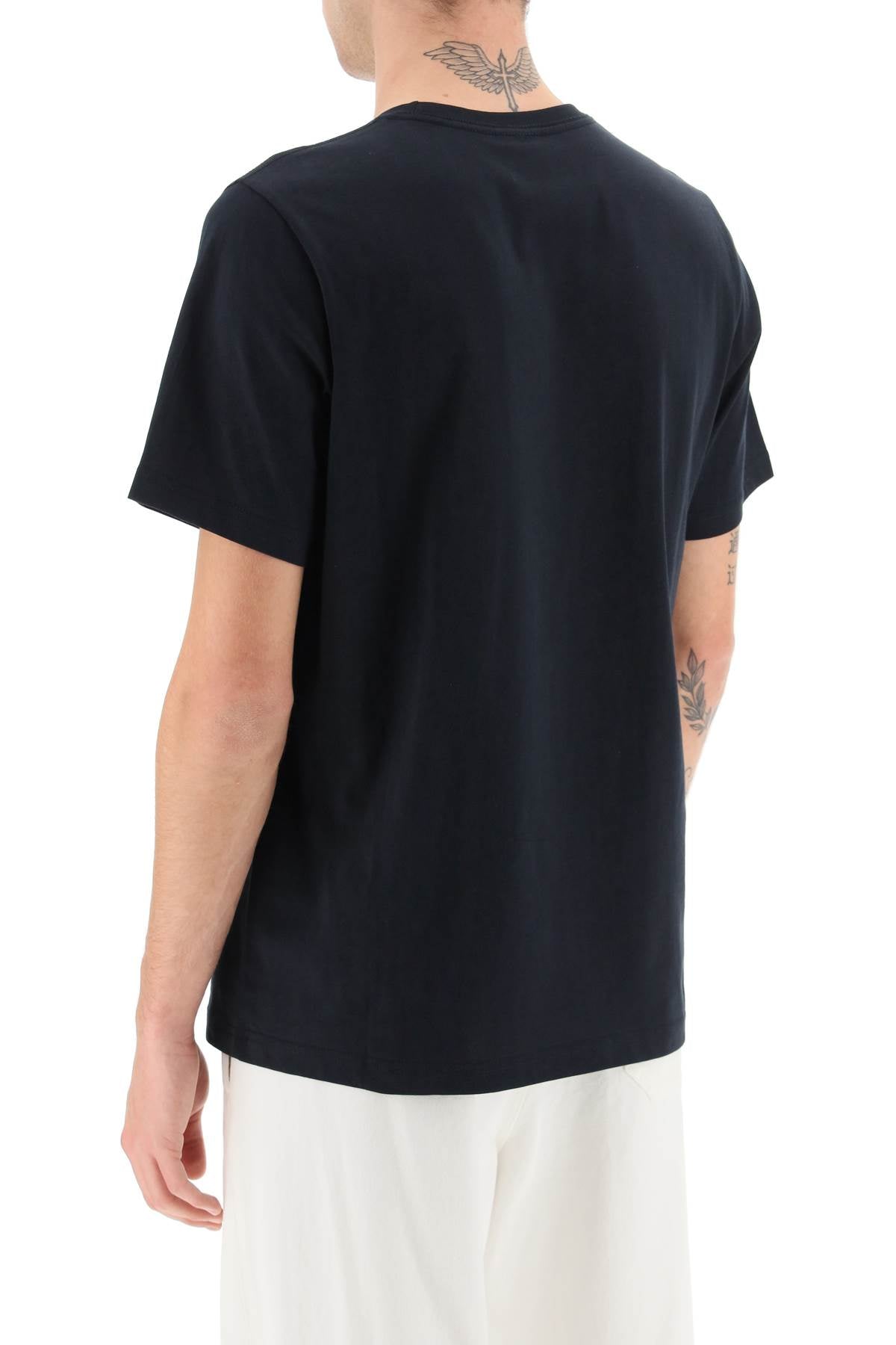 Ps Paul Smith Organic Cotton T Shirt   Blue