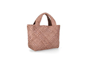 Plinio Visona' Vicenza Elegance Hand-Woven Calfskin Handbag