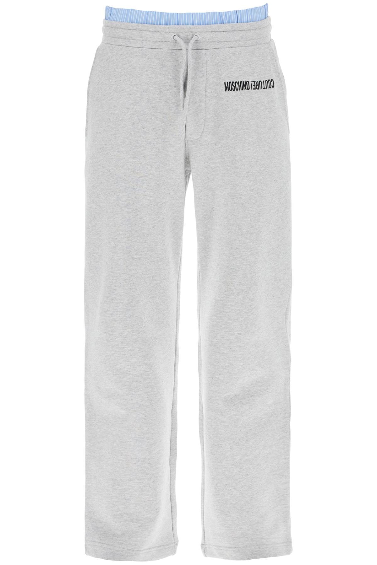 Moschino Jogger Pants With Boxer Insert   Grey