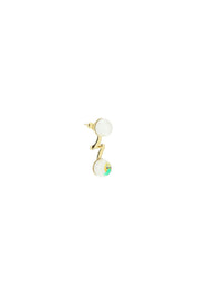 Saf Safu 'Not Kawaii' Single Earring   White