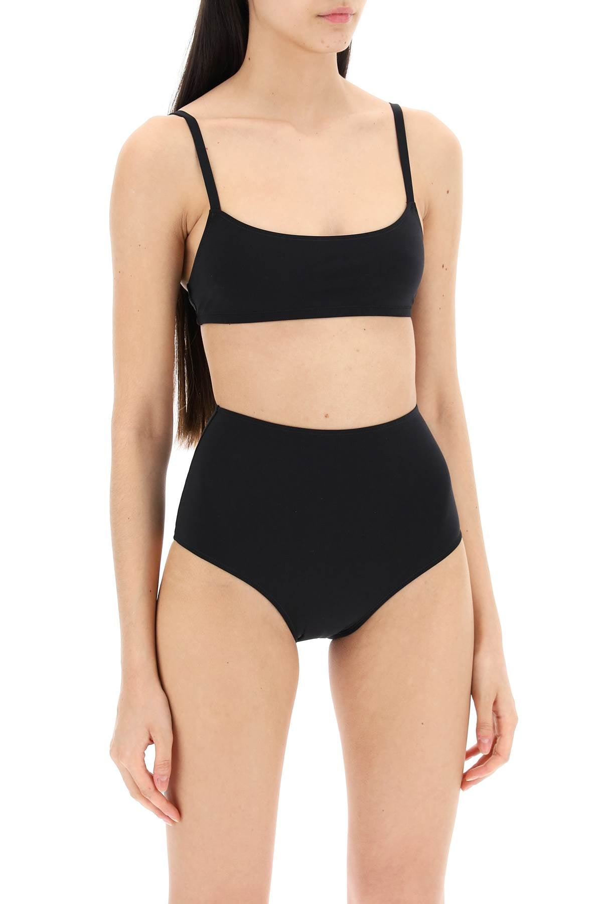 Lido Eleven High Waist Bikini Set   Black