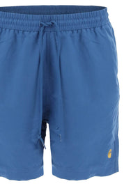 Carhartt Wip Chase Swim Trunks   Blue