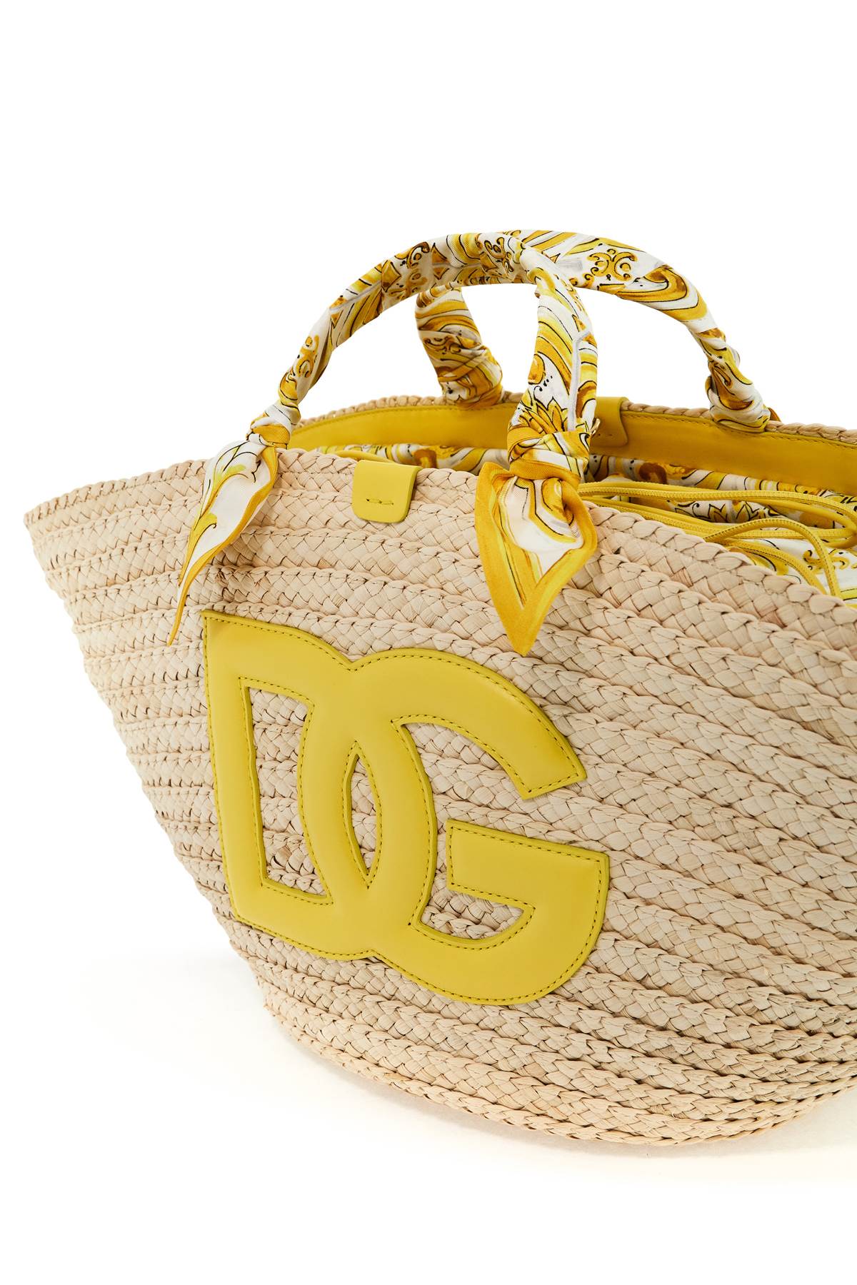 Dolce & Gabbana Medium Sized Kendra Tote Bag   Yellow