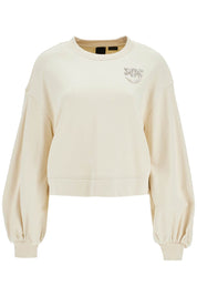 Pinko "ceresole Embroidered Sweatshirt   White