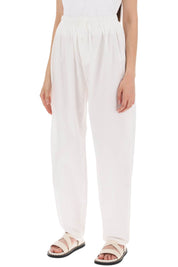 Interior The Nicola Boxer Poplin Pants In   White