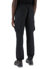 Parajumpers Edmund Cargo Pants In Nylon Poplin Fabric   Black