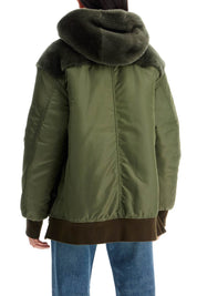 Blancha shearling insert jacket with