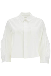 Sacai boxy shirt with wide sleeves