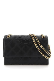 Tory Burch Fleming Soft Shoulder Bag   Black