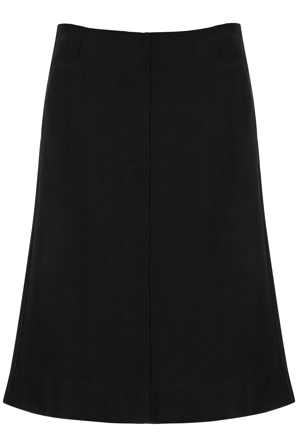 Toteme satin panel skirt with eight panels