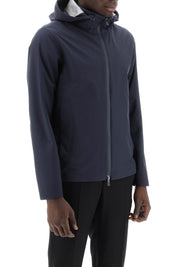 Herno Laminar Laminar Windbreaker Jacket In Gore Tex   Blue