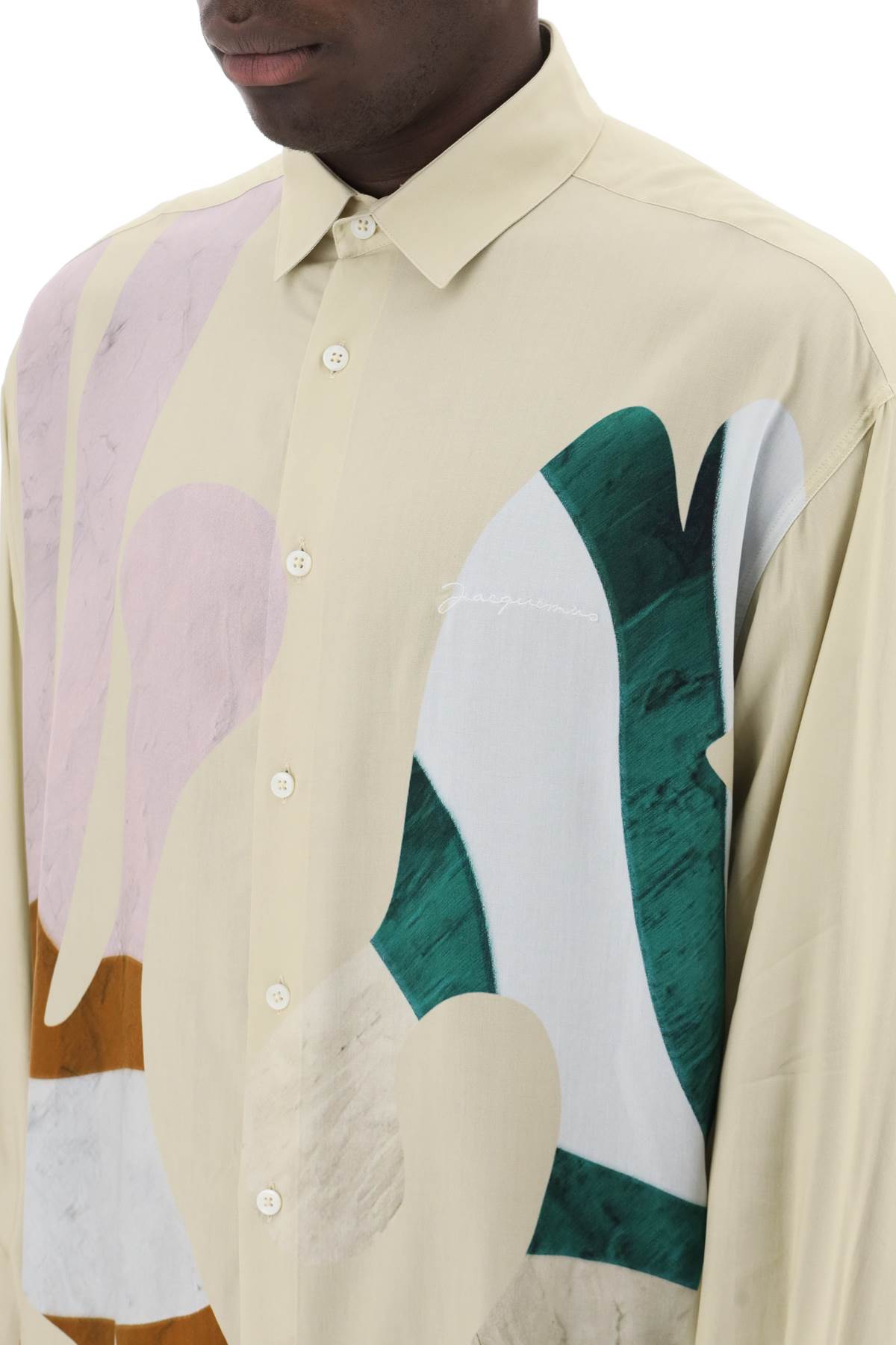 Jacquemus Shirt The Simon Chemise   Beige