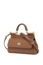 Dolce & Gabbana Sicily Small Handbag   Brown