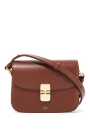 A.P.C. Grace Small Shoulder Bag   Brown