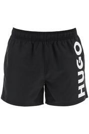 Hugo Replace With Double Quoteabas Logo Sea Bermuda   Black