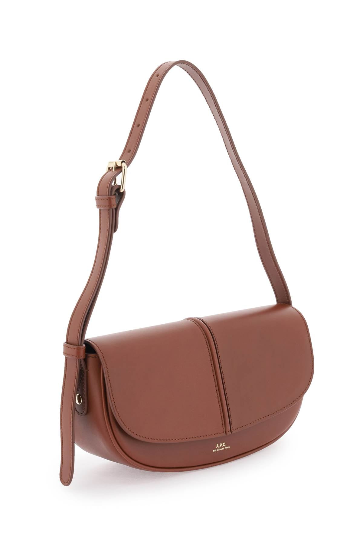 A.P.C. Betty Shoulder Bag   Brown