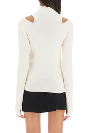 Dion Lee Cut Out Skivvy   White