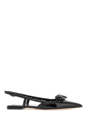 Valentino Garavani Rockstud Bow Slingback   Black