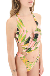 Louisa Ballou Sex Wax One Piece Swimsuit   Pink