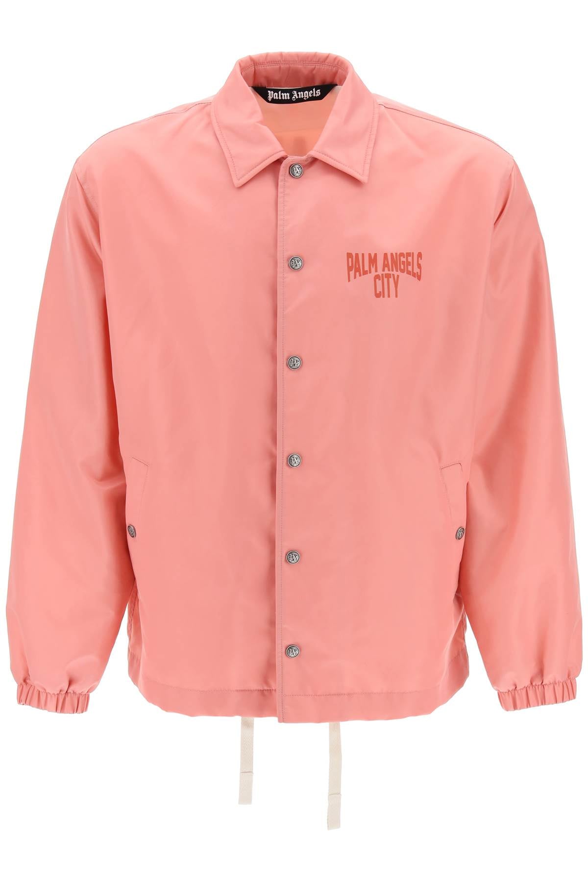 Palm Angels Pa City Coach Jacket   Pink