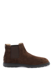 Tod's W. G. Chelsea Ankle Boots   Brown