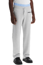 Moschino Jogger Pants With Boxer Insert   Grey