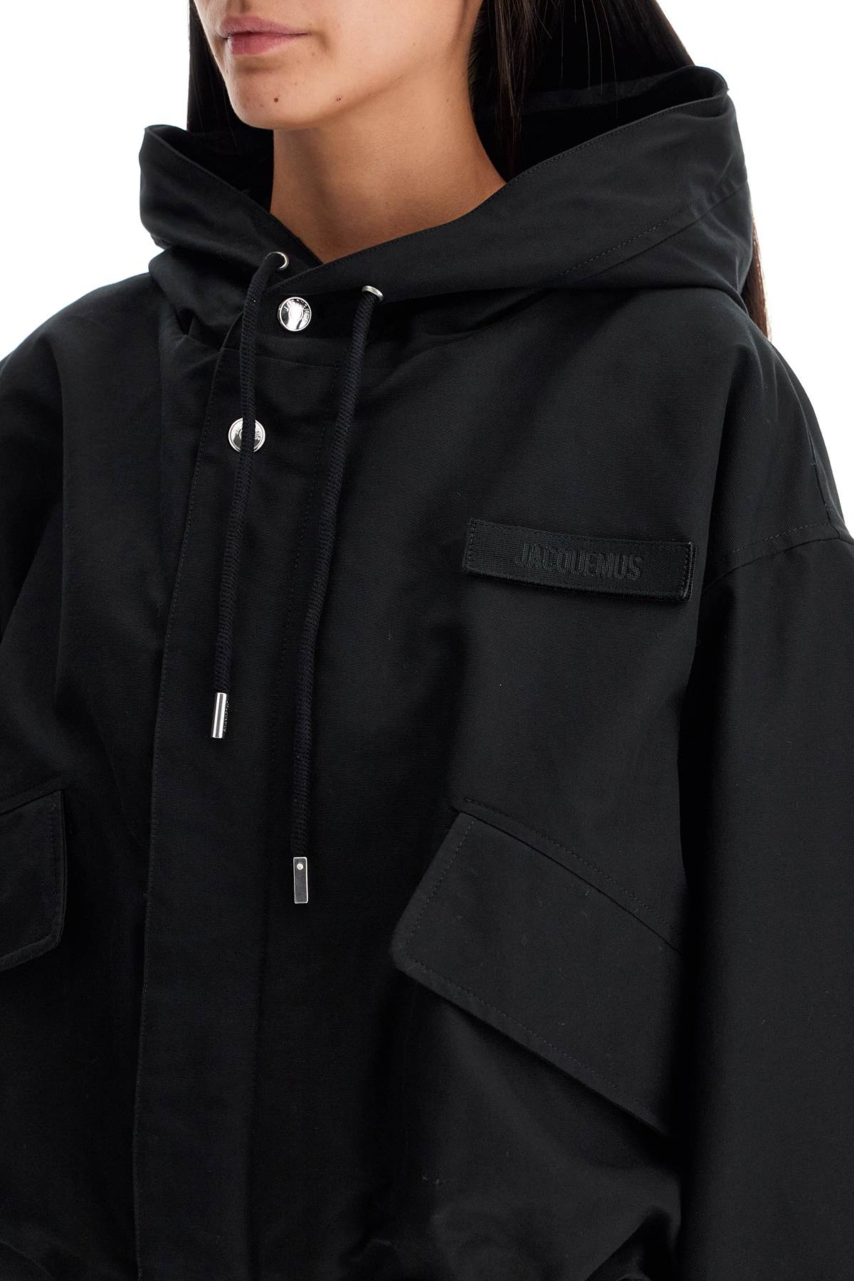 Jacquemus Short Caraco Parka Jacket '   Black