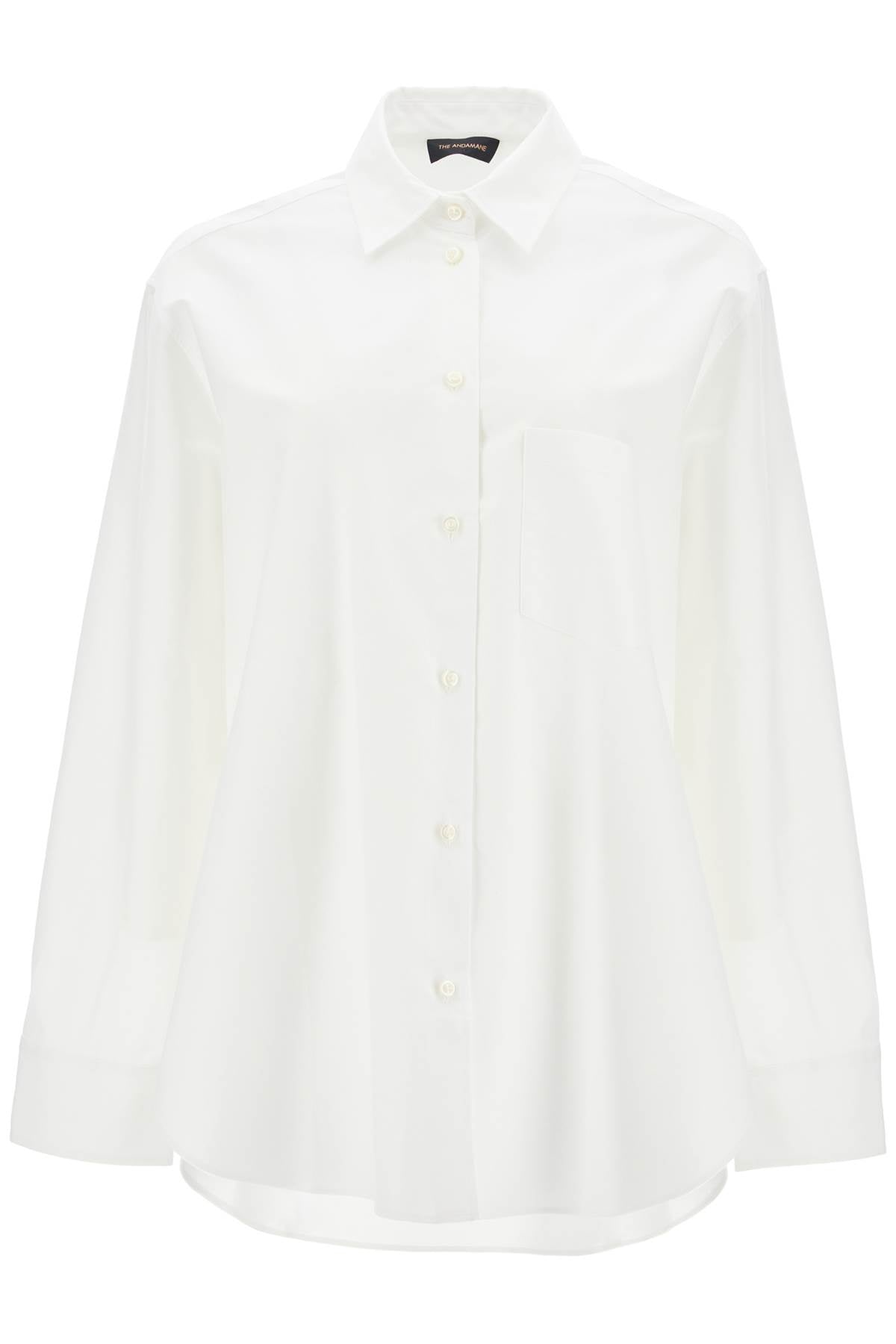 The Andamane New Georgiana Oversized Shirt   White