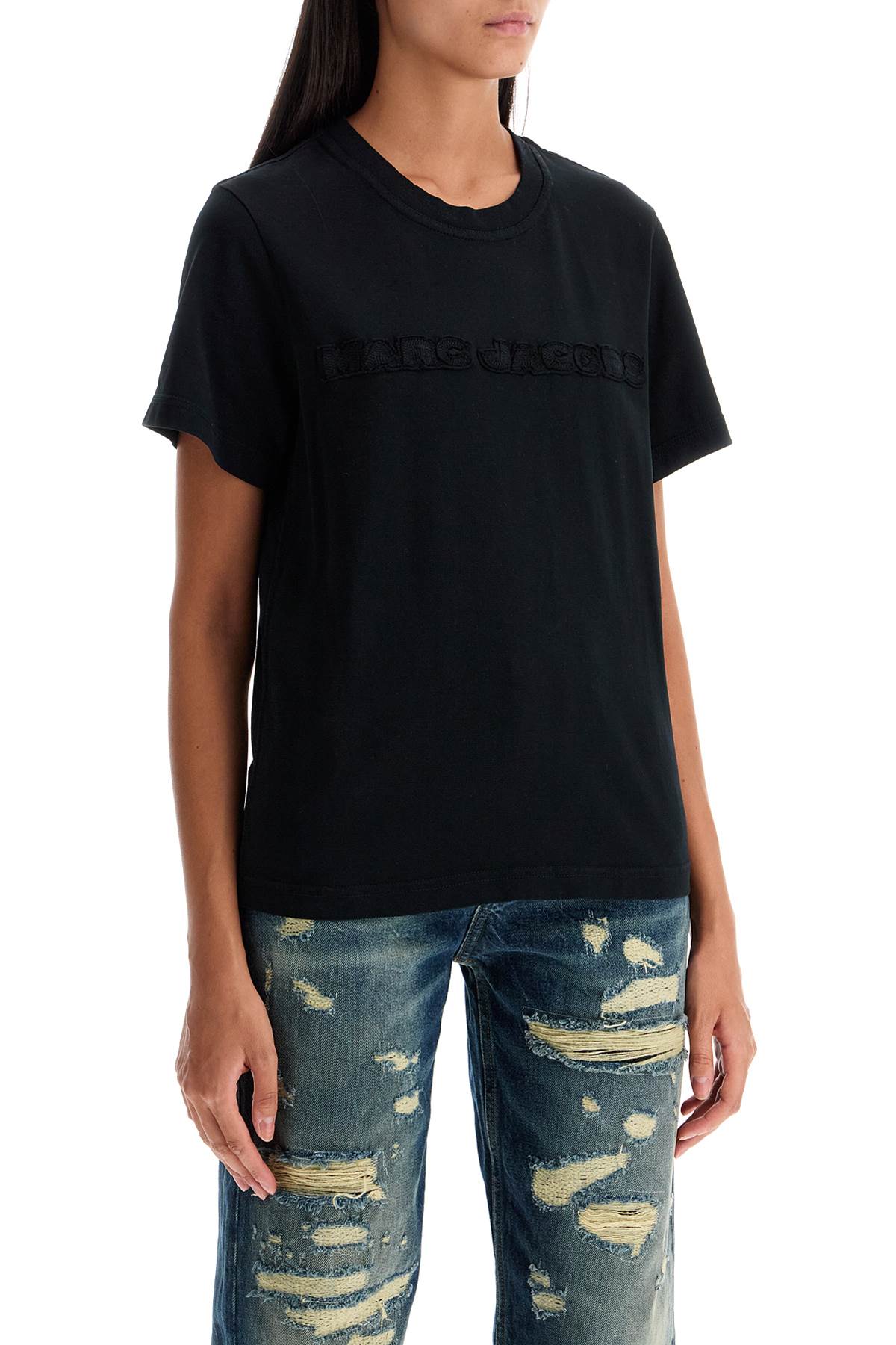 Marc Jacobs Marc Jacobs t-shirt with patch logo design