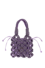 Hibourama Lola Handbag Purse Tote   Purple