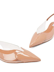 Alaia Flat Shoes Powder