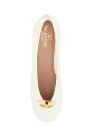 Valentino Garavani 'Ballet Flats Vlogo:   White