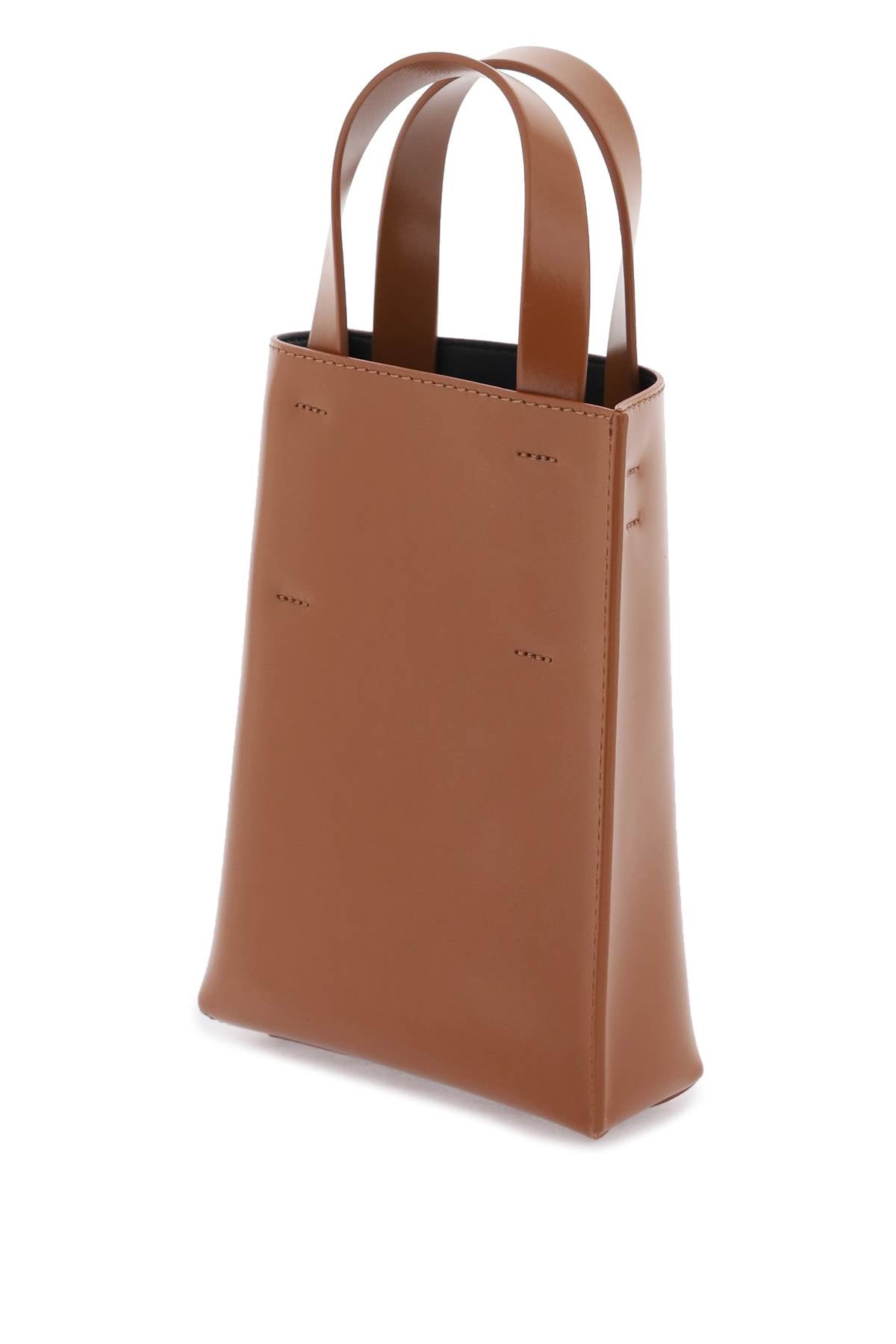 Marni Nano Museo Tote Bag   Brown