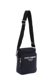 Dolce & Gabbana Nylon Crossbody Bag   Blue